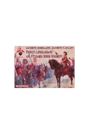 Figure Prince's Lifeguard and Fitz James horse regiment (Jacobite rebellion 1745) 1:72 Premium