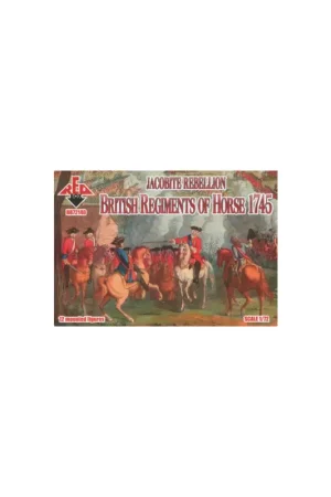 Figure British regiments of horse (Jacobite rebellion 1745) 1:72 Figuren Speciale Aanbieding