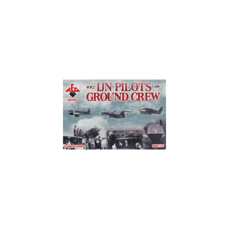 Figure IJN pilots and ground crew (WW2) 1:72 Figuren Korting