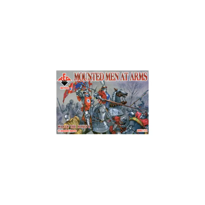 Figure Mounted men at arms (War of the roses 6) 1:72 Figuren Voordeelprijs