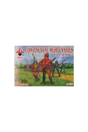 Direct Verzonden Continental Mercenaries (War of the roses 3) 1:72 figure Figuren