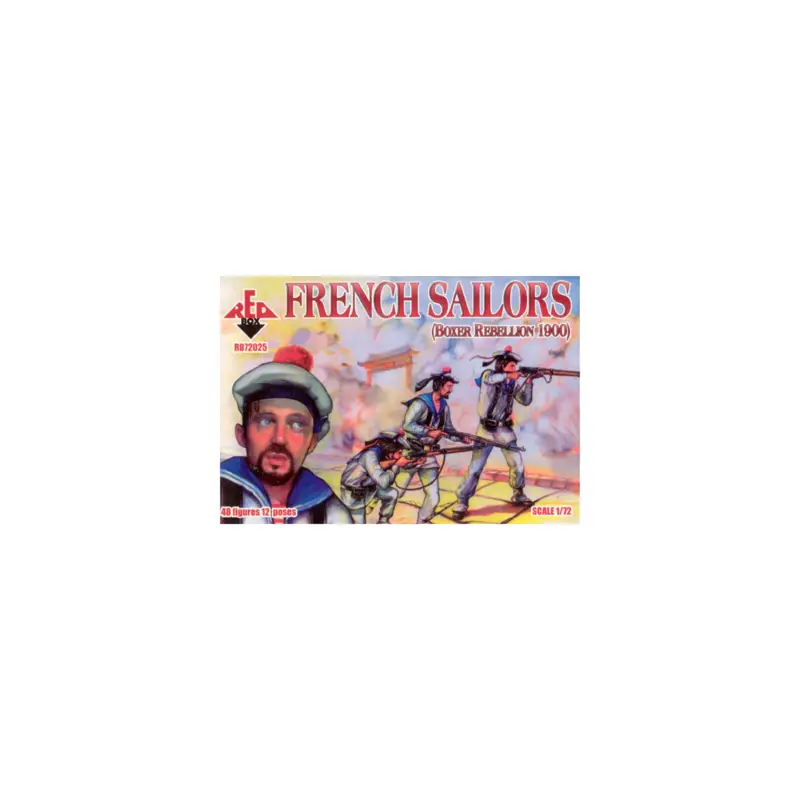 Bestseller Figure French Sailors (Boxer Rebellion 1900) 1:72 Figuren