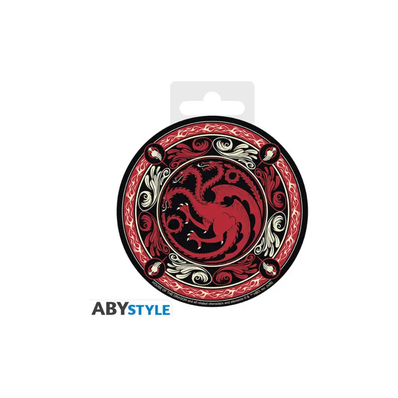 HOUSE OF THE DRAGON - Targaryen - Coaster Op = Op