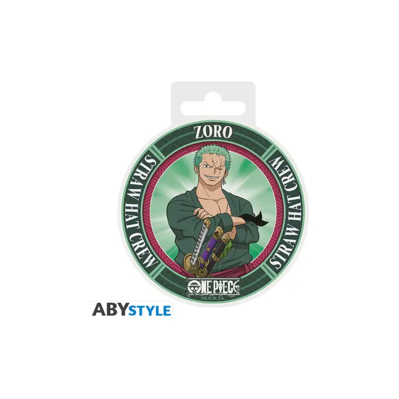 ONE PIECE - Roronoa Zoro - Coaster Gereduceerde Prijs