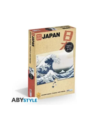 HOKUSAI - 1000-piece puzzle - The Great Wave off Kanagawa Puzzel Hete Deal