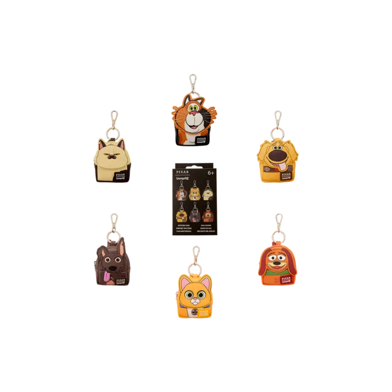 PIXAR - Dog and Cat - Mini Backpack Bag Charm Loungefly Mystery Box Beste Prijs