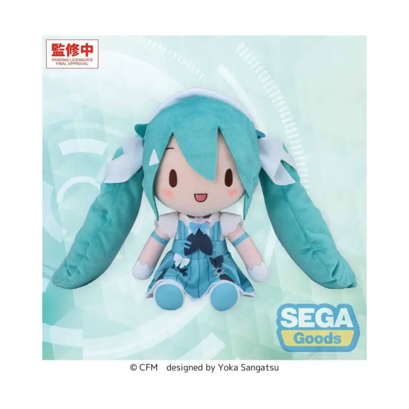 Character Vocal Series 01: Hatsune Miku plush toy Fuwa Small Hatsune Miku Sailor 22 cm Must-Have