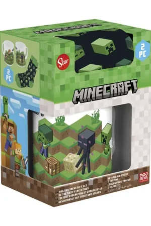Uitverkoop Minecraft mug and socks set