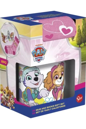Korting Paw Patrol set mug & socks Girl Go Skye