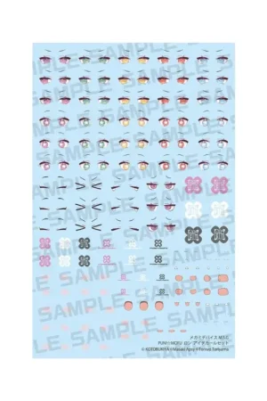 Merkproduct Megami Device Plastic Model Kit 1/1 MSG Puni Mofu Long Eye Decal Set