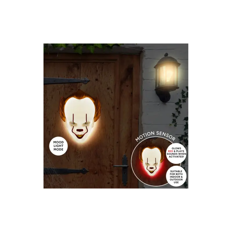 Beperkt Aanbod CA - Pennywise - Motion Detector Mask Lamp