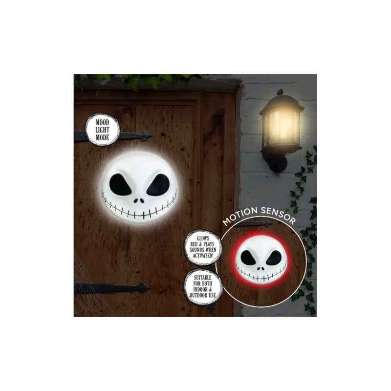 NBX - Jack Skellington - Motion Detector Mask Lamp Korting