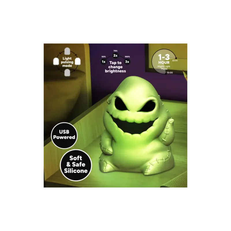Betaalbaar NBX - Oogie Boogie - Rechargeable 'SquishyGlo' Decorative Lamp