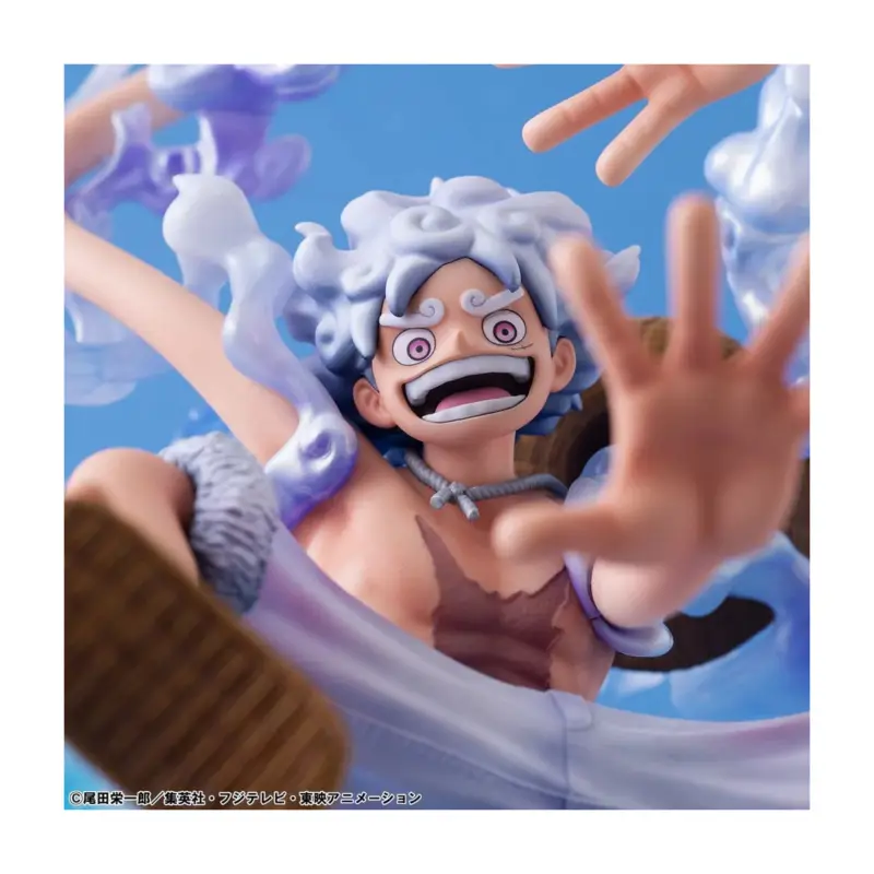 One Piece Monkey D Luffy Gear Fifth Evolutionary History Pop Statue Figuurtje Laatste Versie
