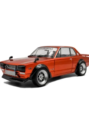 Solido 1813003 miniature nissan skyline (c10) hakosuka solido works orange metallic 1970 1/18 Gereduceerde Prijs