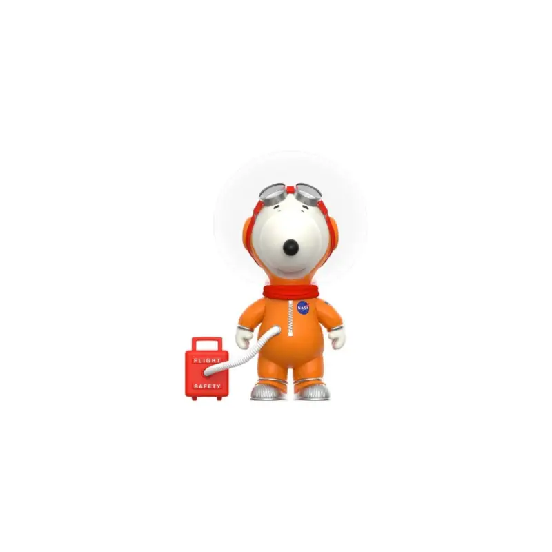 Gereduceerde Prijs Peanuts Supersize Vinyl Figure Snoopy Spacesuit Orange 30 cm Beeldjes