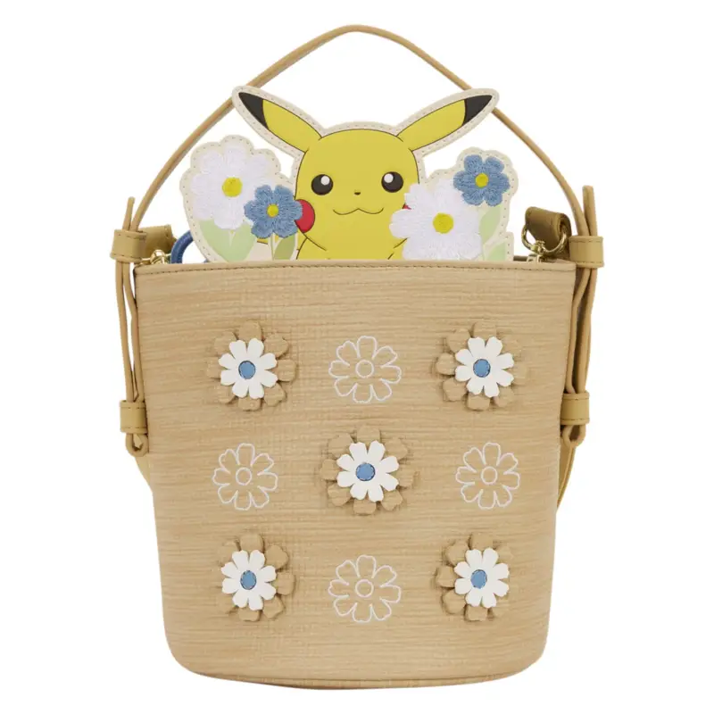 POKEMON - Floral Pikachu - Loungefly shoulder bag Flitsaanbieding