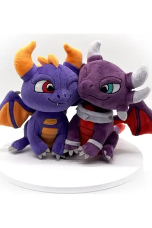 Bestseller Skylanders pack 2 Valentine's Spyro & Cynder soft toys 15 cm