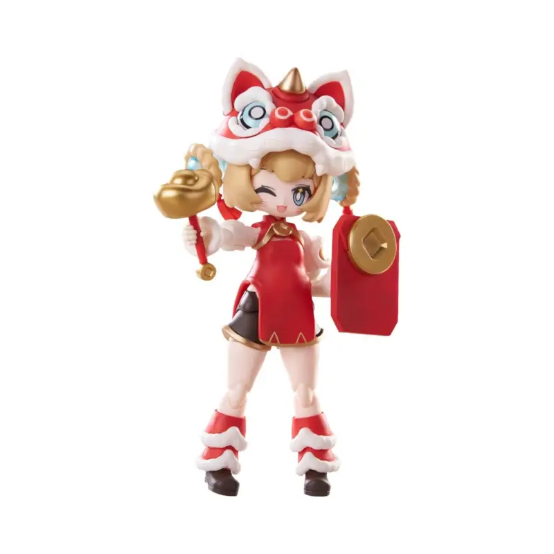 Snelle Levering Isekai Ryoko no Techo model kit SP01 New Warrior Lennie Brown New Year Ver. 14cm