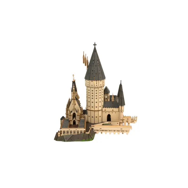 Harry Potter Puremind Wooden Scene Hogwarts The Great Hall Light Up And Sound Direct Beschikbaar