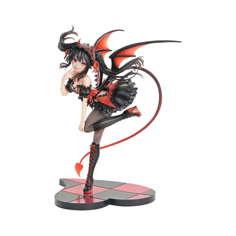 Beperkt Aanbod Date A Live Dead Figure 1/7 Prisma Wing Kurumi Tokisaki succubus 25 cm Figuurtje