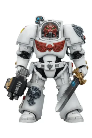 Dagaanbieding Warhammer 40,000 figure White Scars Terminator 1 with Power Sword and Storm Bolter 14 cm