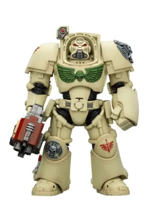 Warhammer 40,000 Dark Angels Deathwing Terminator 2 Figure with Power Fist and Storm Bolter 14 cm Gecertificeerd
