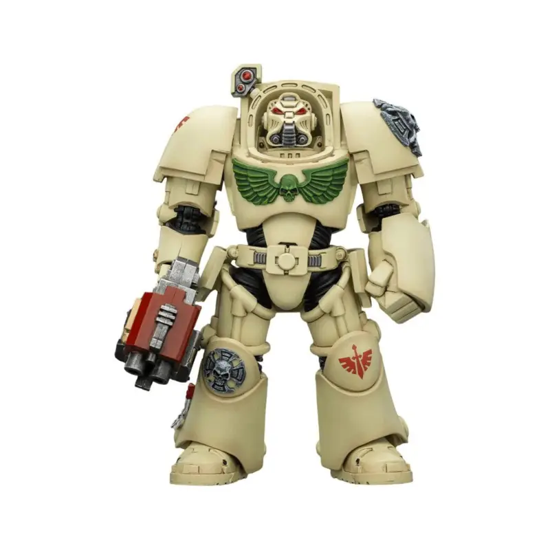 Warhammer 40,000 Dark Angels Deathwing Terminator 2 Figure with Power Fist and Storm Bolter 14 cm Gecertificeerd