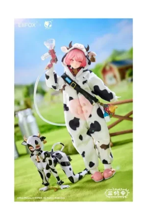Original Character Figure 1/8 Eiifox & BearPanda Nyuugyuu Momo 21 cm Figuurtje Beperkt Aanbod
