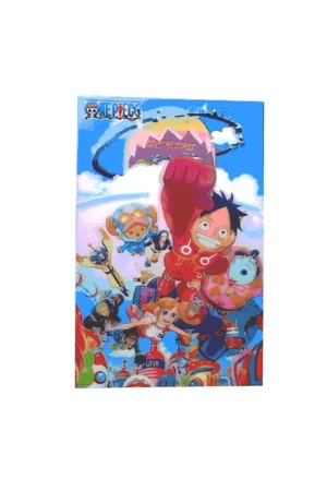 Direct Beschikbaar One Piece 3D Poster Punk Records 38X58cm