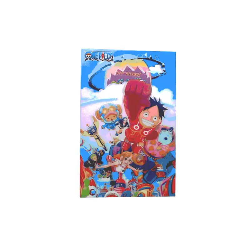 Direct Beschikbaar One Piece 3D Poster Punk Records 38X58cm