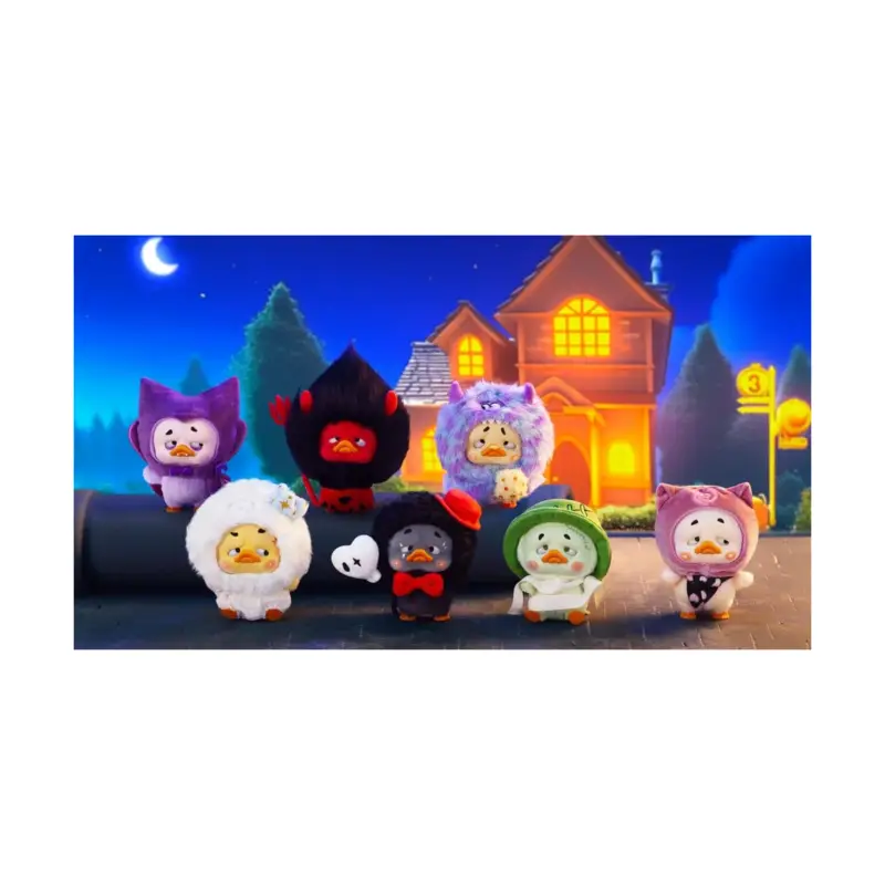 Upset Duck: Colorful Player Duck Blind Box Keychain 16 cm Display (6) Nu Kopen