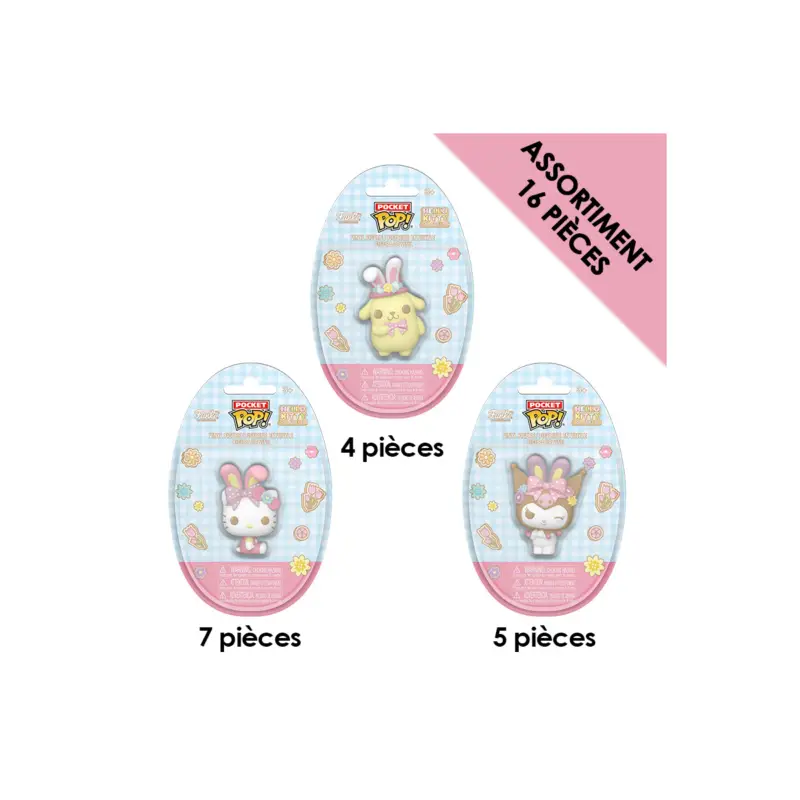 Merkproduct Hello Kitty Pocket Pop Spring asst 16pcs