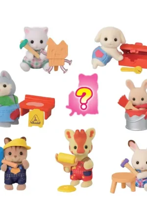 Exclusieve Aanbieding Sylvanian Families: Baby Friends Construction Site Surprise Bag Figure 5cm Display (16)