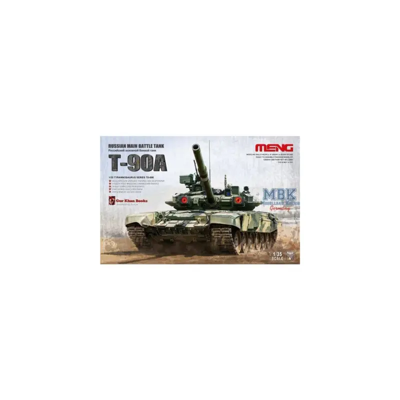 Uitverkoop Russian Main Battle Tank T-90A Schaalmodel