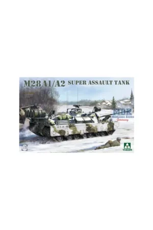 M28 a1/a2 super assault tank Schaalmodel Populair