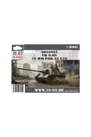 VK 9.03 75mm PaK 42 L/70 Schaalmodel Koop Online