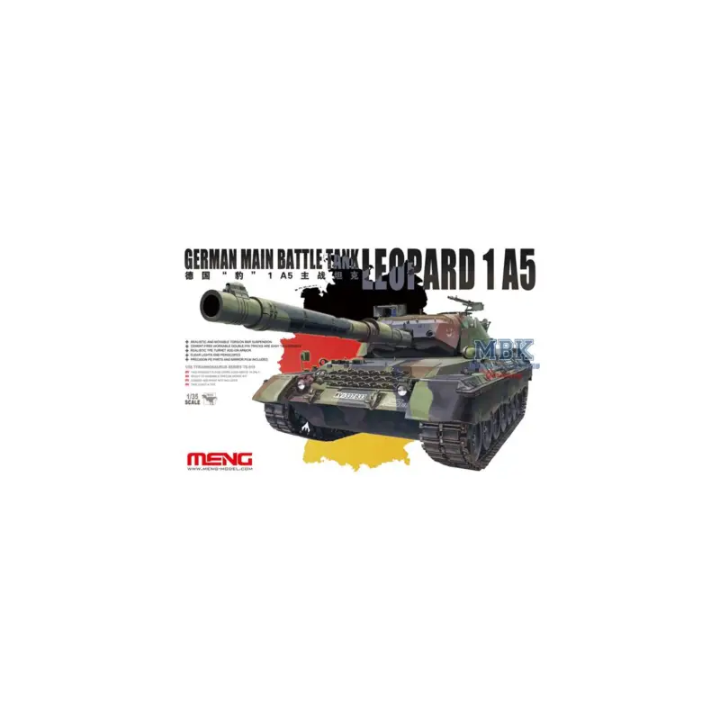 Rechtstreeks Van De Fabrikant Leopard 1 A5 Schaalmodel