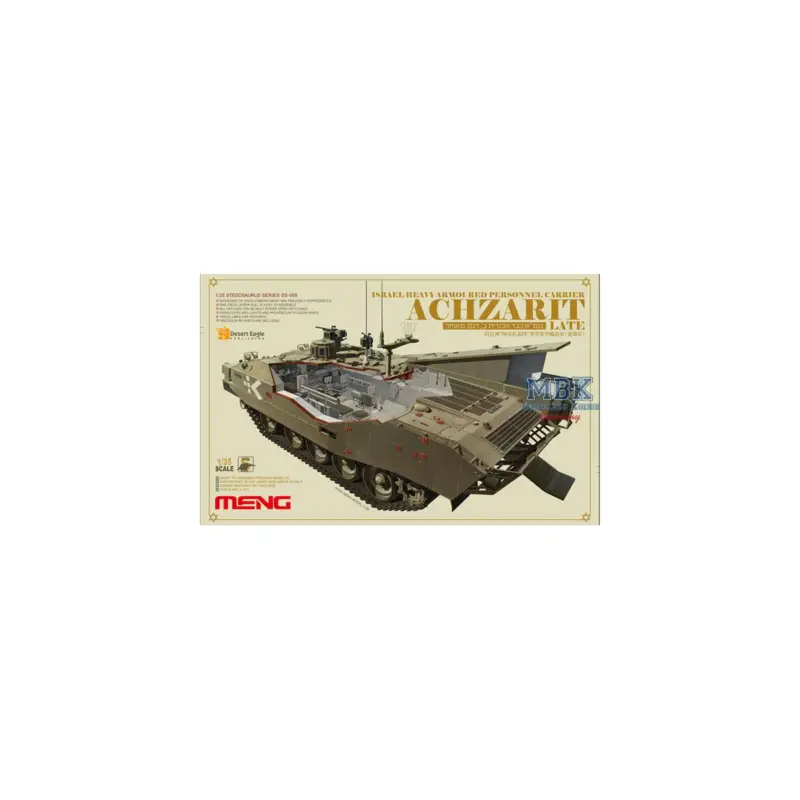 Uitverkoop Heavy armoured personnel carrier Achzarit late Schaalmodel