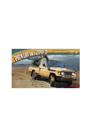Pickup w/ ZPU-2 Schaalmodel Aanbieding