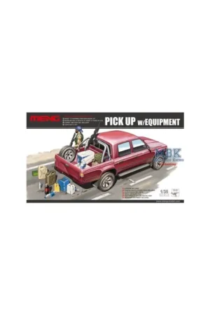 Pick Up w/ Equipment Schaalmodel Express Levering