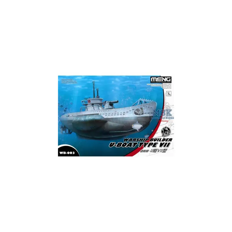 Warship Builder - U-Boat Type VII Schaalmodel Snelle Levering