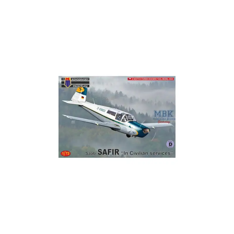 Speciale Aanbieding Saab SAFIR “in civilian service” Schaalmodel