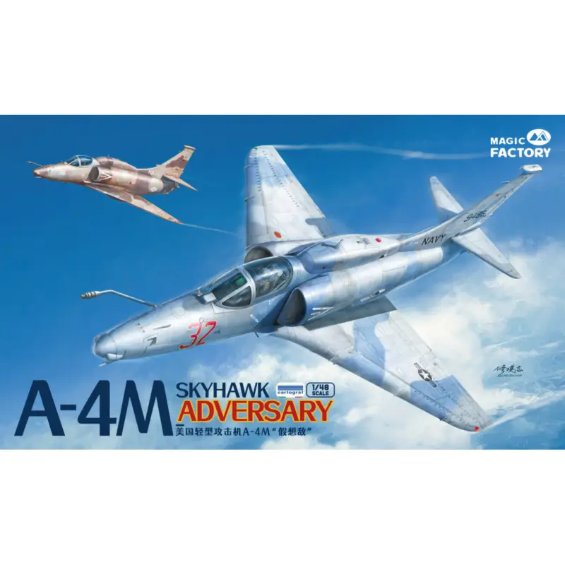Fabrieksprijs Douglas A-4M Skyhawk "Adversary" Schaalmodel