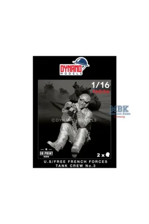 U.S. / Free French Forces Tank Crew No.3 Figuren Dagaanbieding