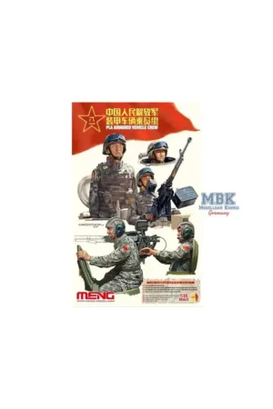 Lage Kosten PLA Armored Vehicle Crew Figuren