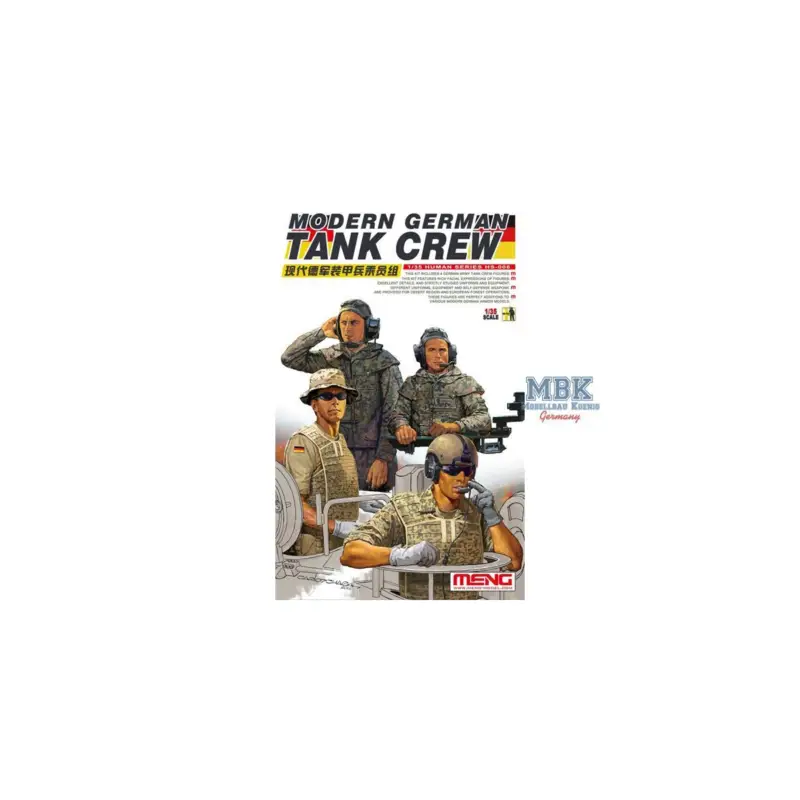 Voordeelprijs Modern German Tank Crew - Bundeswehr Figuren
