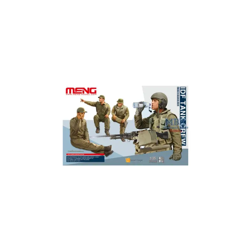 Flitsaanbieding IDF Tank Crew Figuren