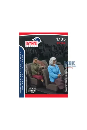 Alleen Vandaag Civilian – Mother and Daughter Sitting in car Figuren
