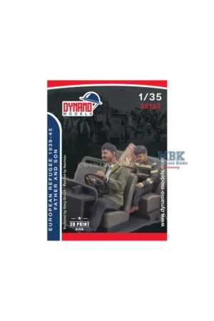 Civilian – Father and Son Sitting in car Figuren Voordeelprijs